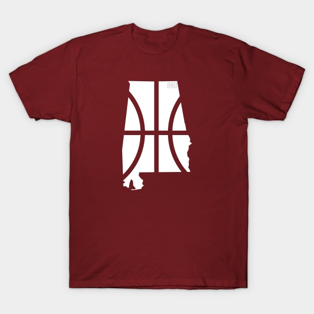 Alabama Basketball T-Shirt by And1Designs